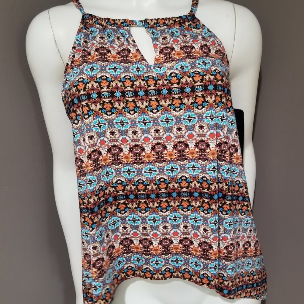 Miraclesuit Nefertiti Keyhole Tankini Top Size 8 - Picture 2 of 10